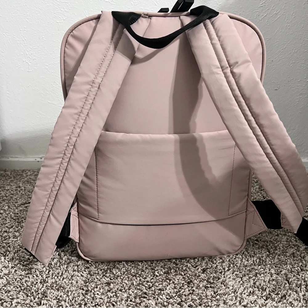 Calpak Luka Laptop Backpack Pink Rose Quartz 15" - Picture 6 of 10